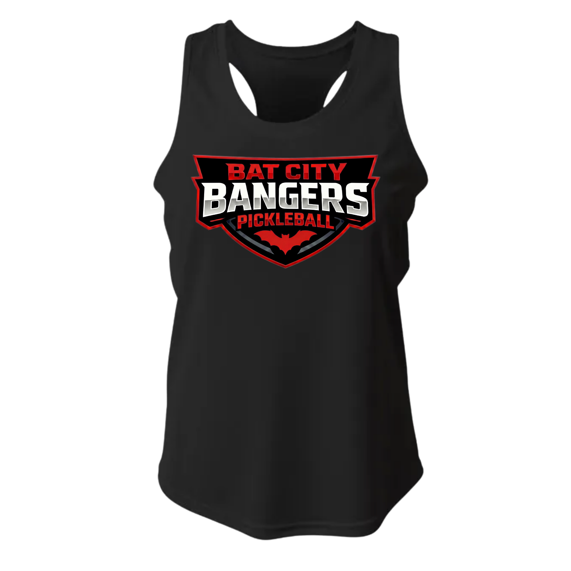 Bat City Bangers Women's Racerback Tank